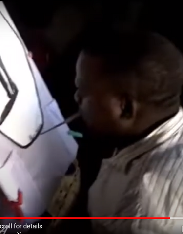VIDEO- Chrisfold Chayera paints a Shirt