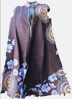 DRESS- A-Line Ankara Dress/Top(OTHER COLORS)