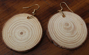 EARRINGS- Wood Earrings